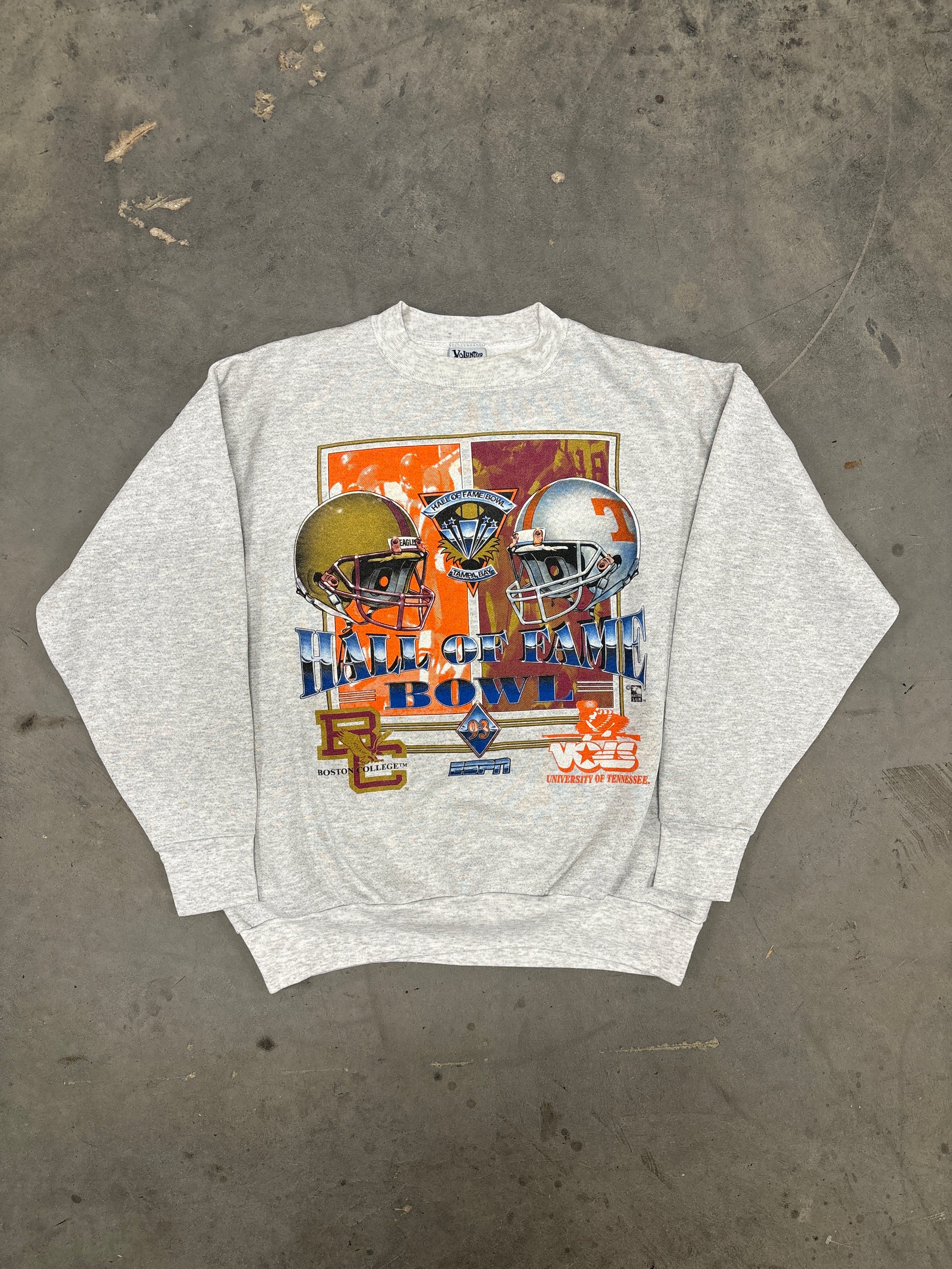 VINTAGE 1993 HALL OF FAME BOWL SWEATSHIRT - XL
