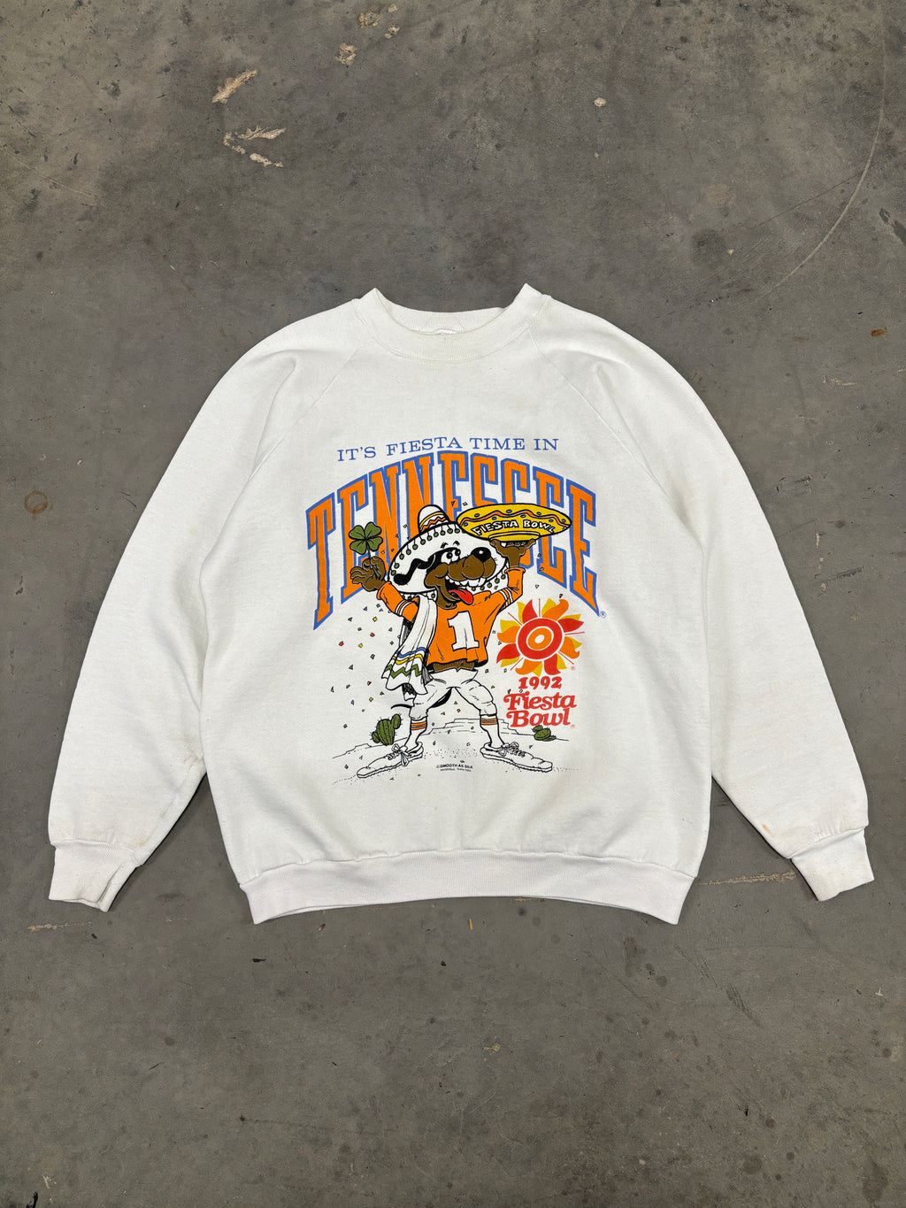 VINTAGE 1992 FIESTA BOWL SWEATSHIRT - XL