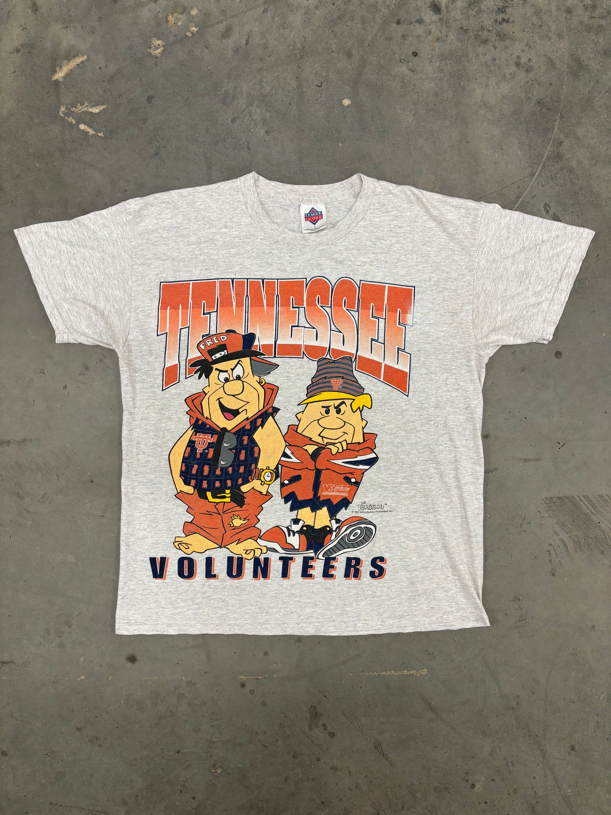 VINTAGE FLINTSTONES HIPHOP SHIRT - XL