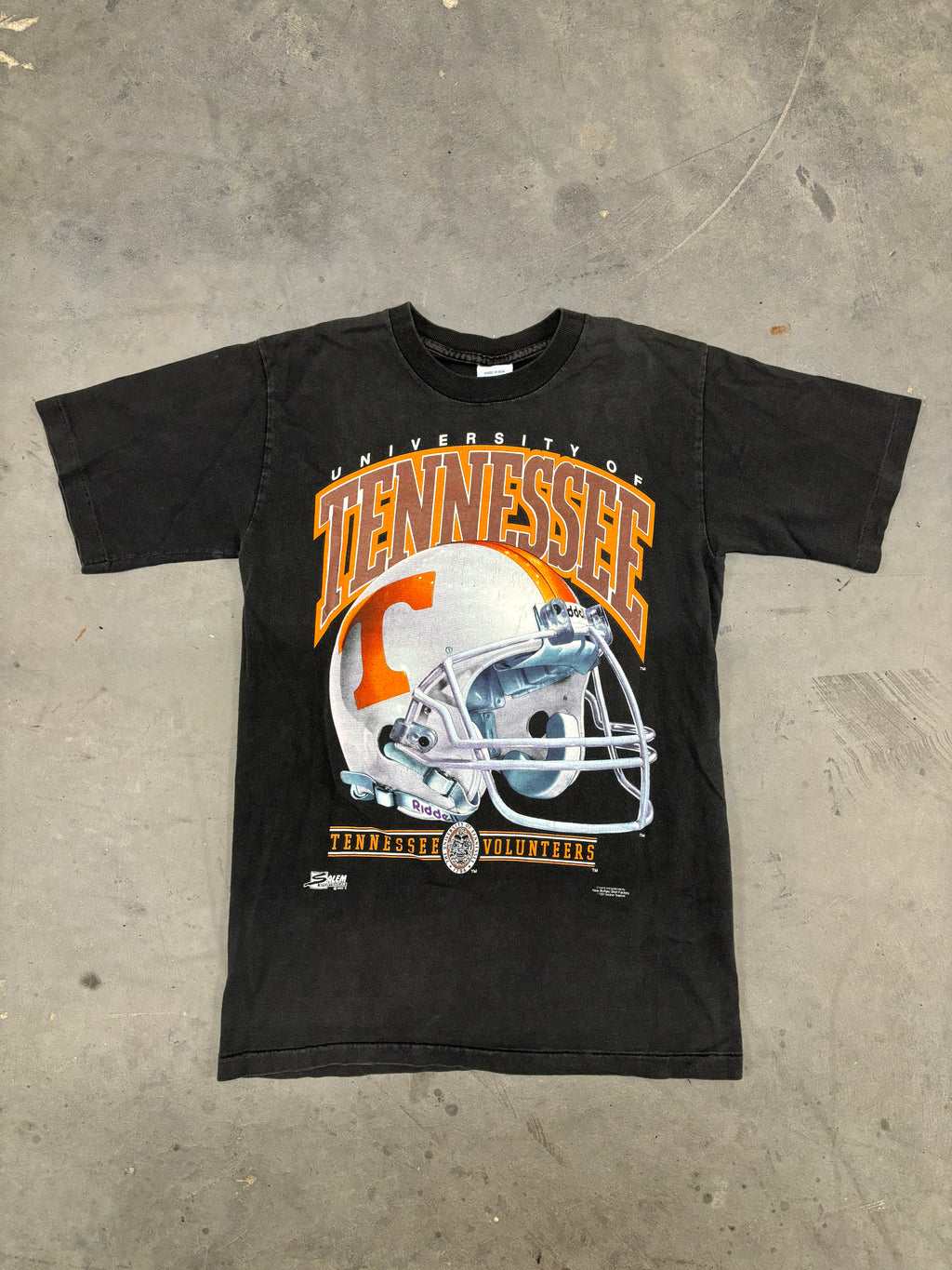 VINTAGE SALEM SPELLOUT HELMET SHIRT - S