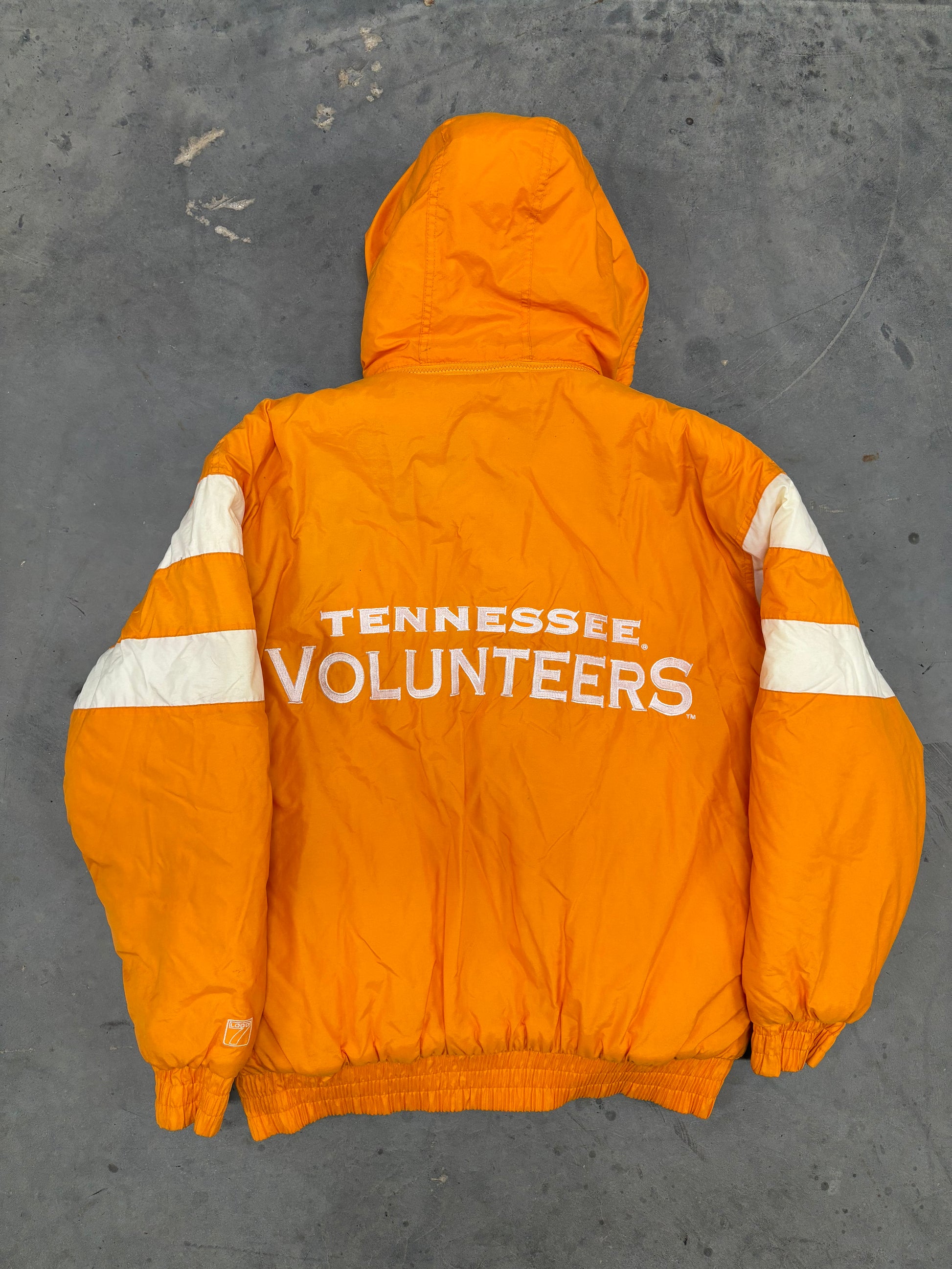 VINTAGE LOGO 7 SPELLOUT PUFFER - XL