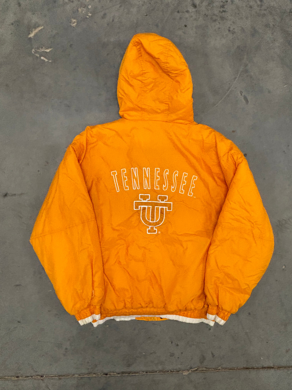 VINTAGE LOGO 7 SPELLOUT PUFFER - XL