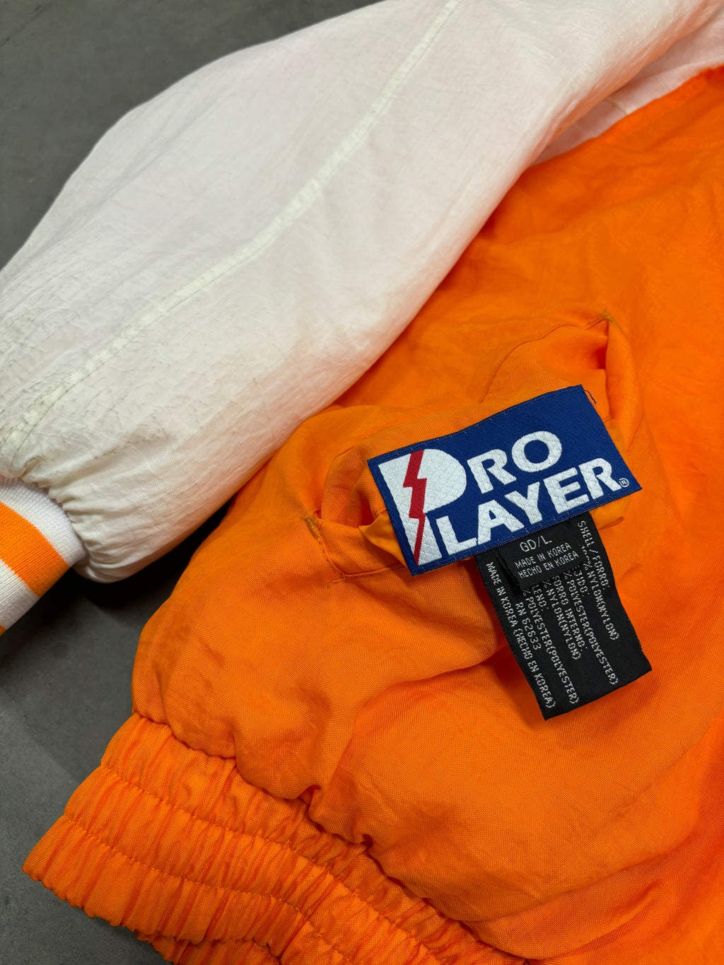 VINTAGE PRO PLAYER REVERSIBLE PUFFER - XL