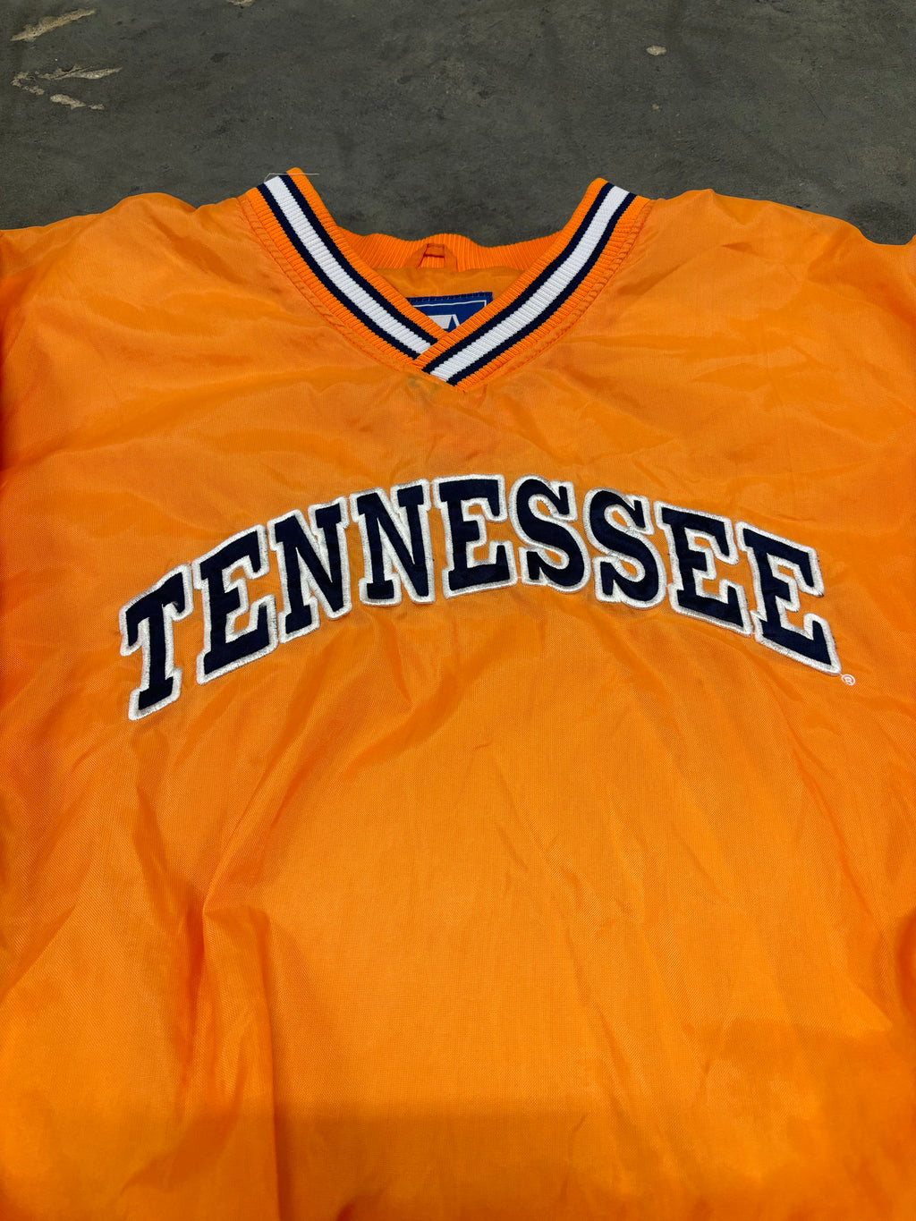 VINTAGE STARTER SPELLOUT WINDBREAKER - XL