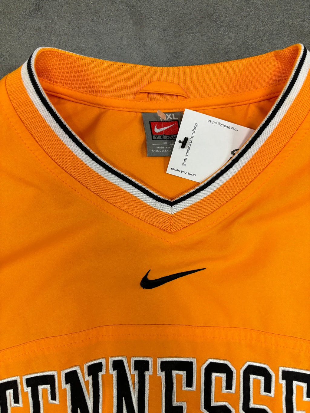 VINTAGE NIKE CENTERSWOOSH WINDBREAKER - XXL