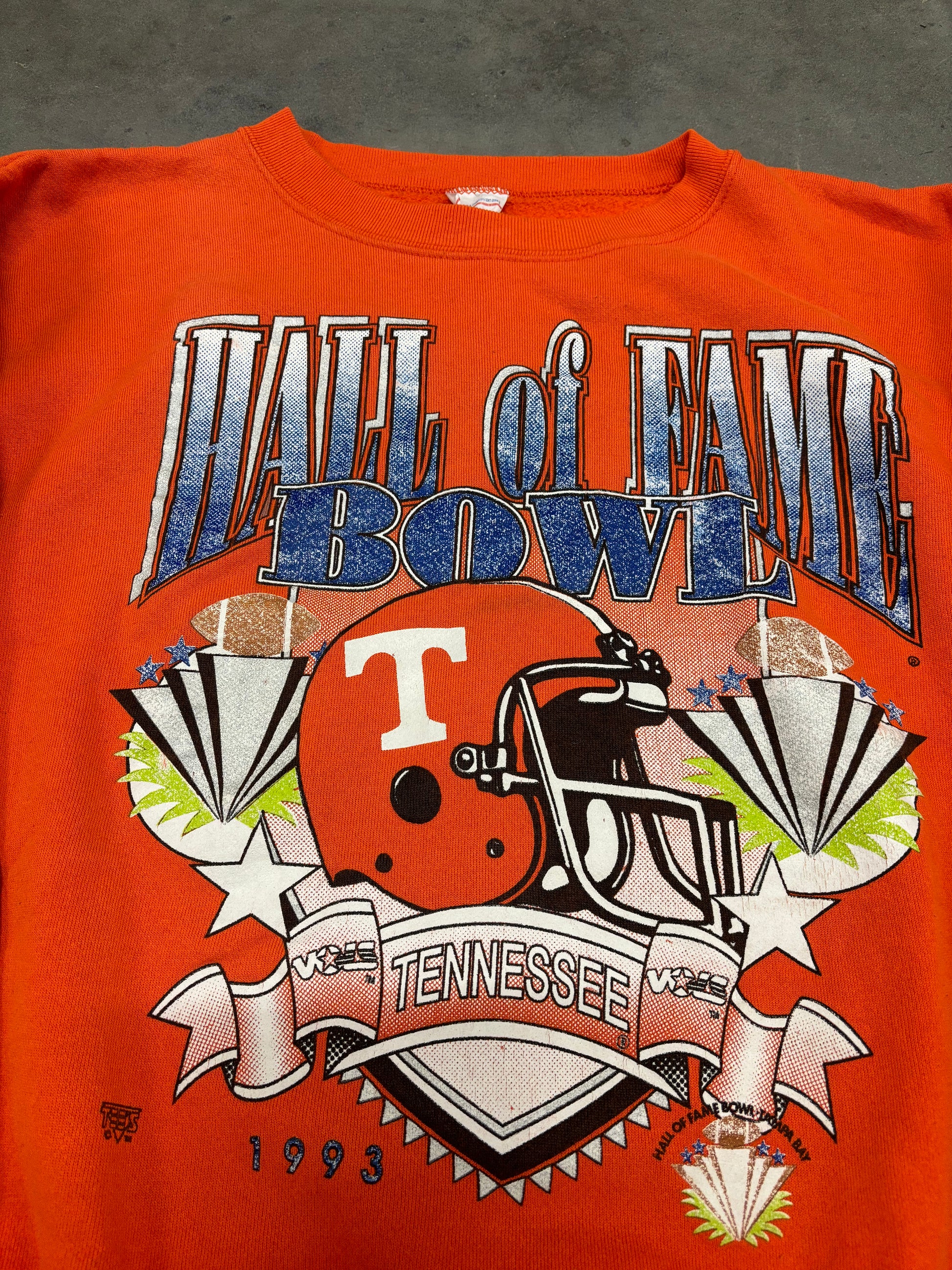 VINTAGE 1993 HALL OF FAME SWEATSHIRT - M