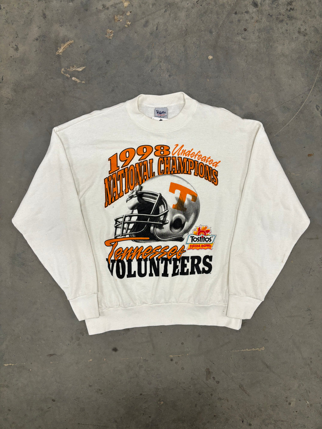VINTAGE 1998 SEC CHAMPIONS HELMET SWEATSHIRT - XL