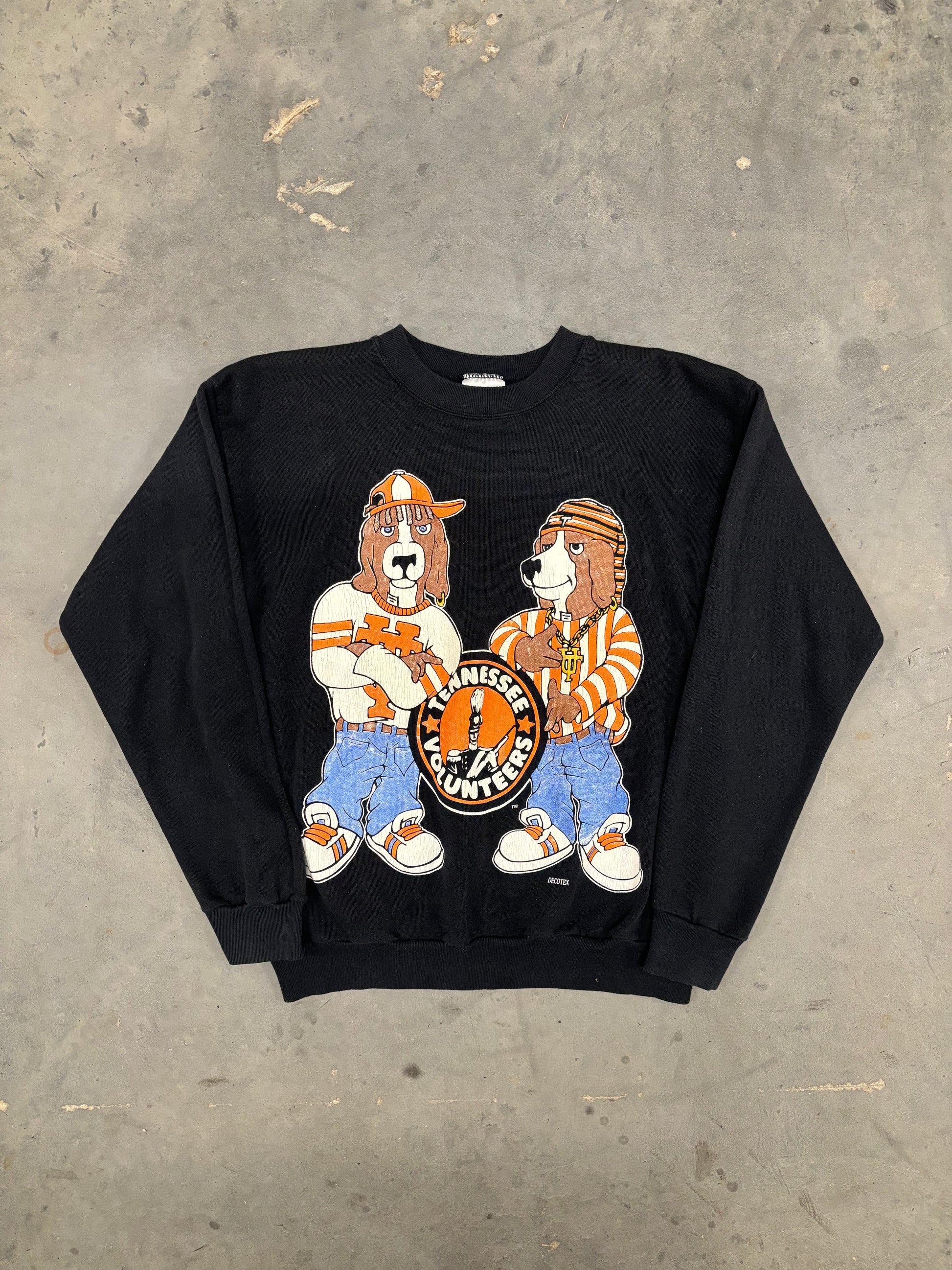 VINTAGE HIPHOP SMOKEY SWEATSHIRT - M