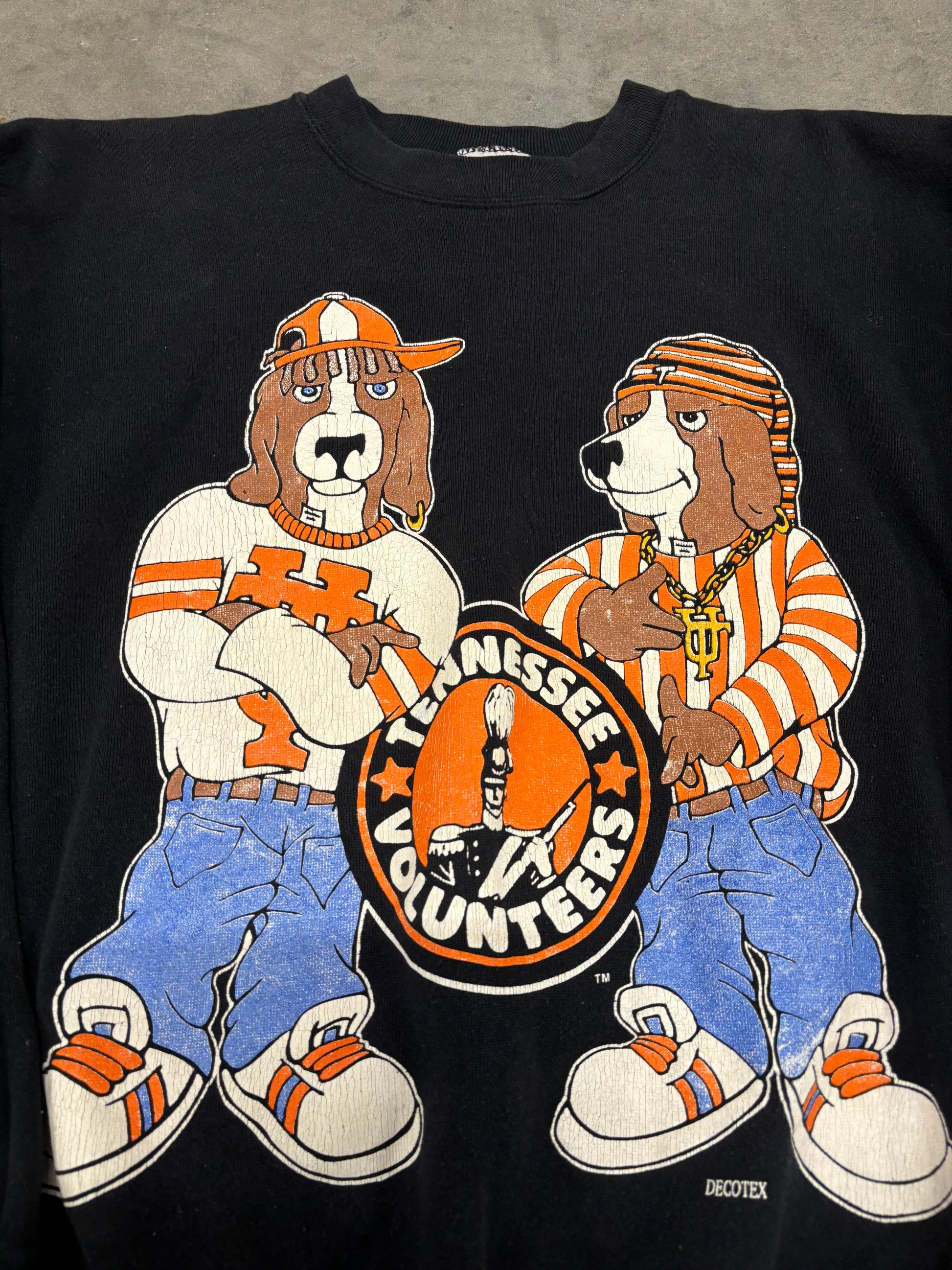 VINTAGE HIPHOP SMOKEY SWEATSHIRT - M