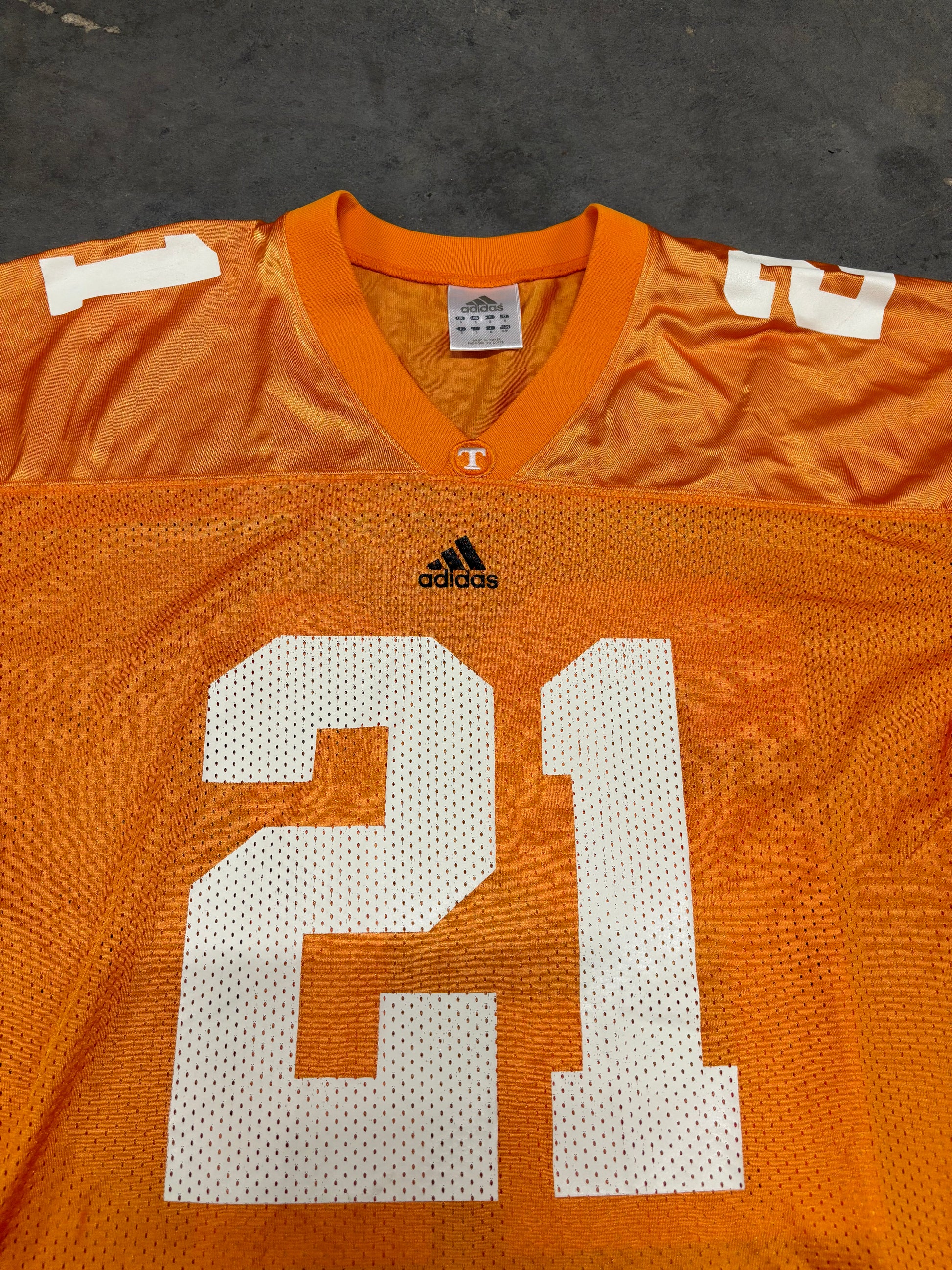 VINTAGE ADIDAS TENNESSEE 21 JERSEY - L