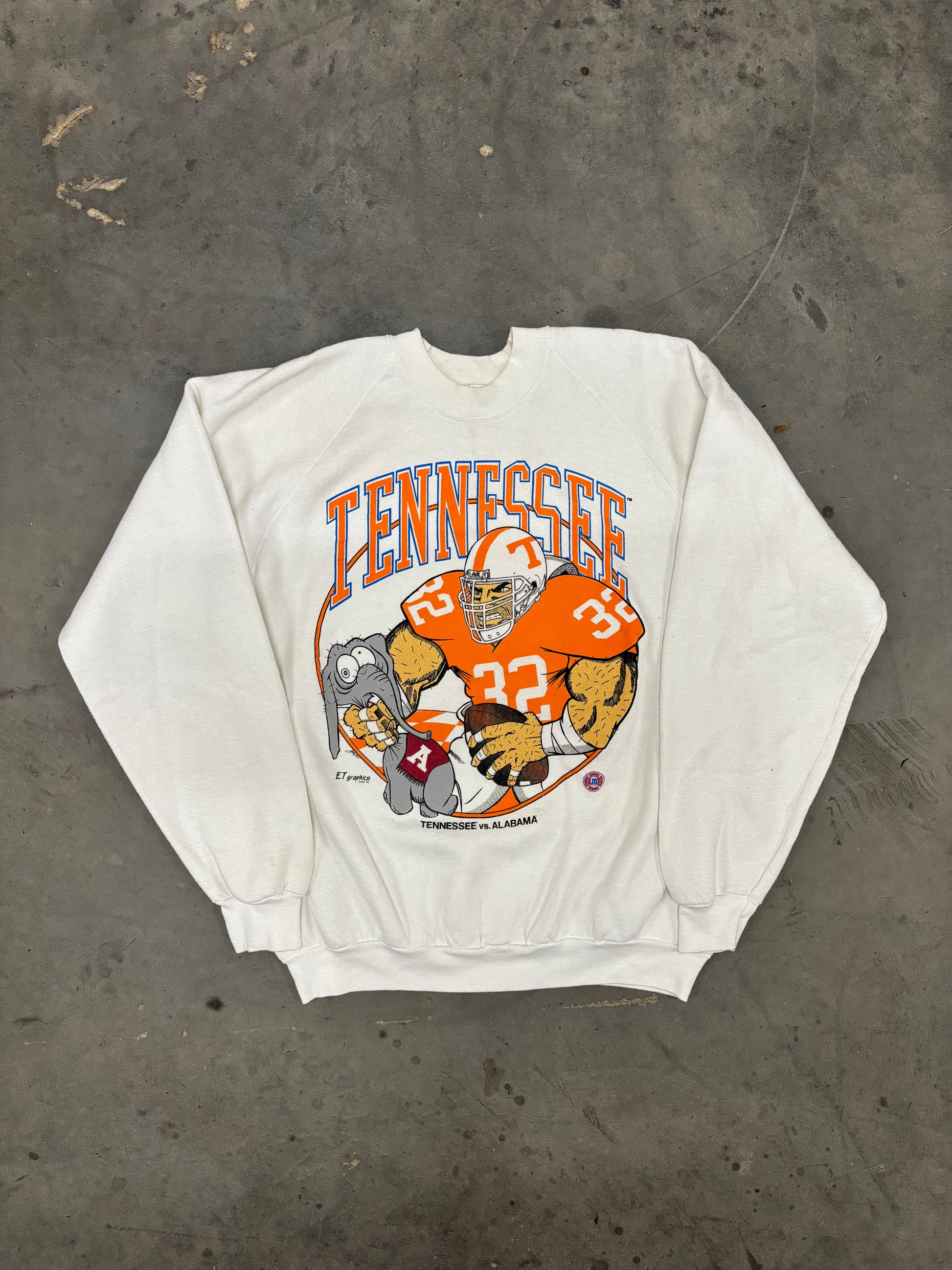 VINTAGE TENNESSEE VS ALABAMA SWEATSHIRT - XL