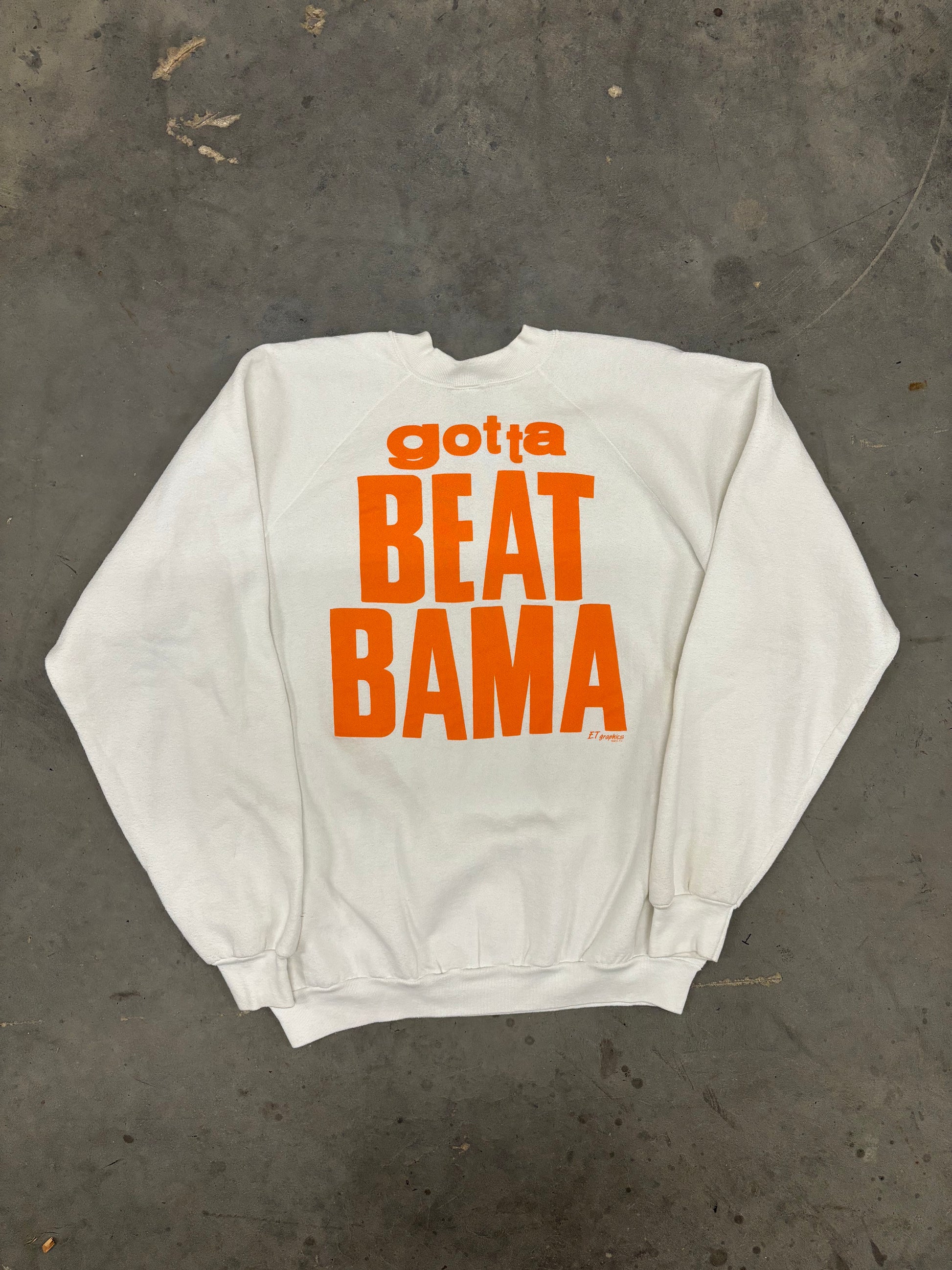 VINTAGE TENNESSEE VS ALABAMA SWEATSHIRT - XL