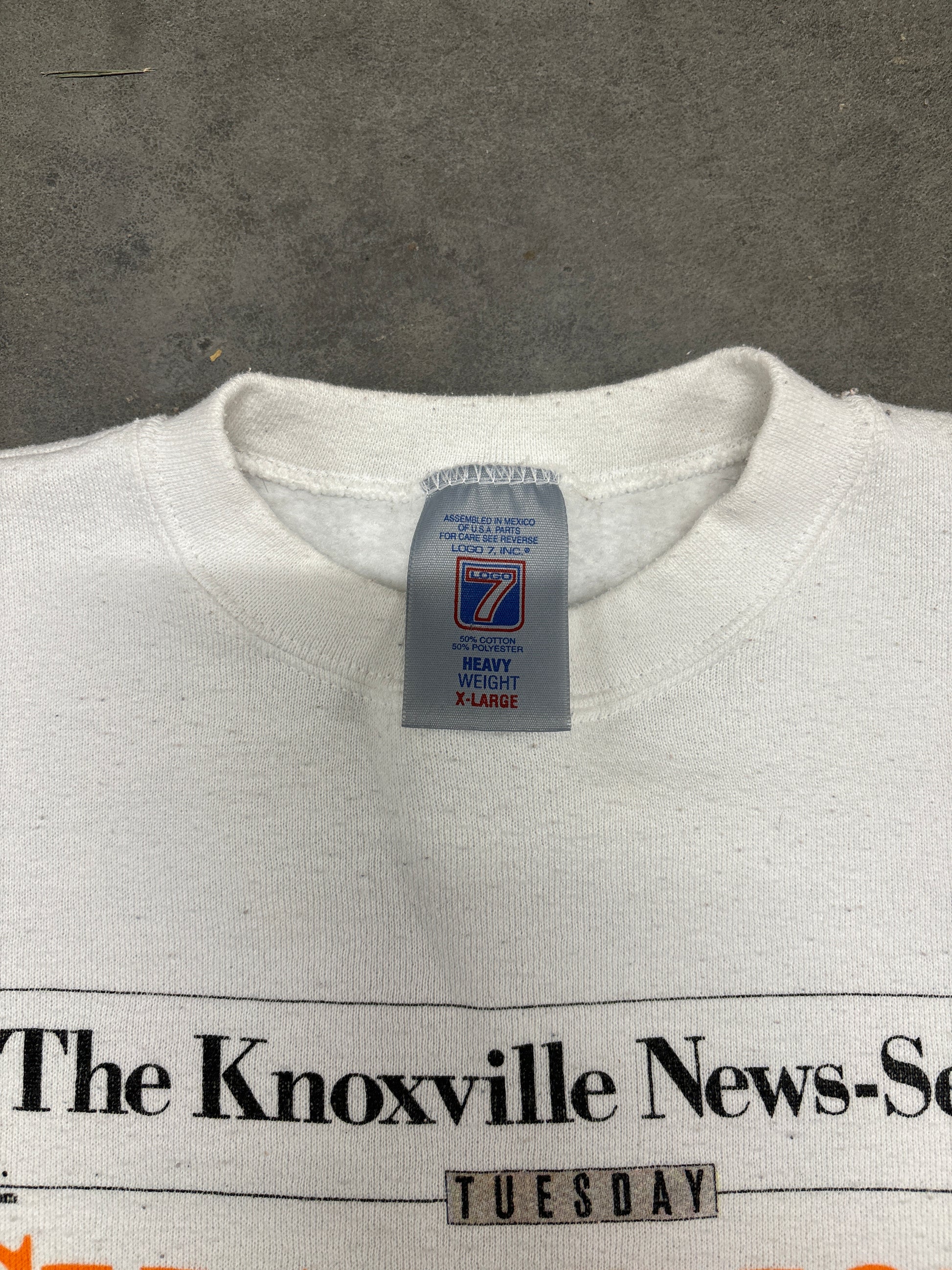 VINTAGE 1998 SEC CHAMPIONS SWEATSHIRT - XL