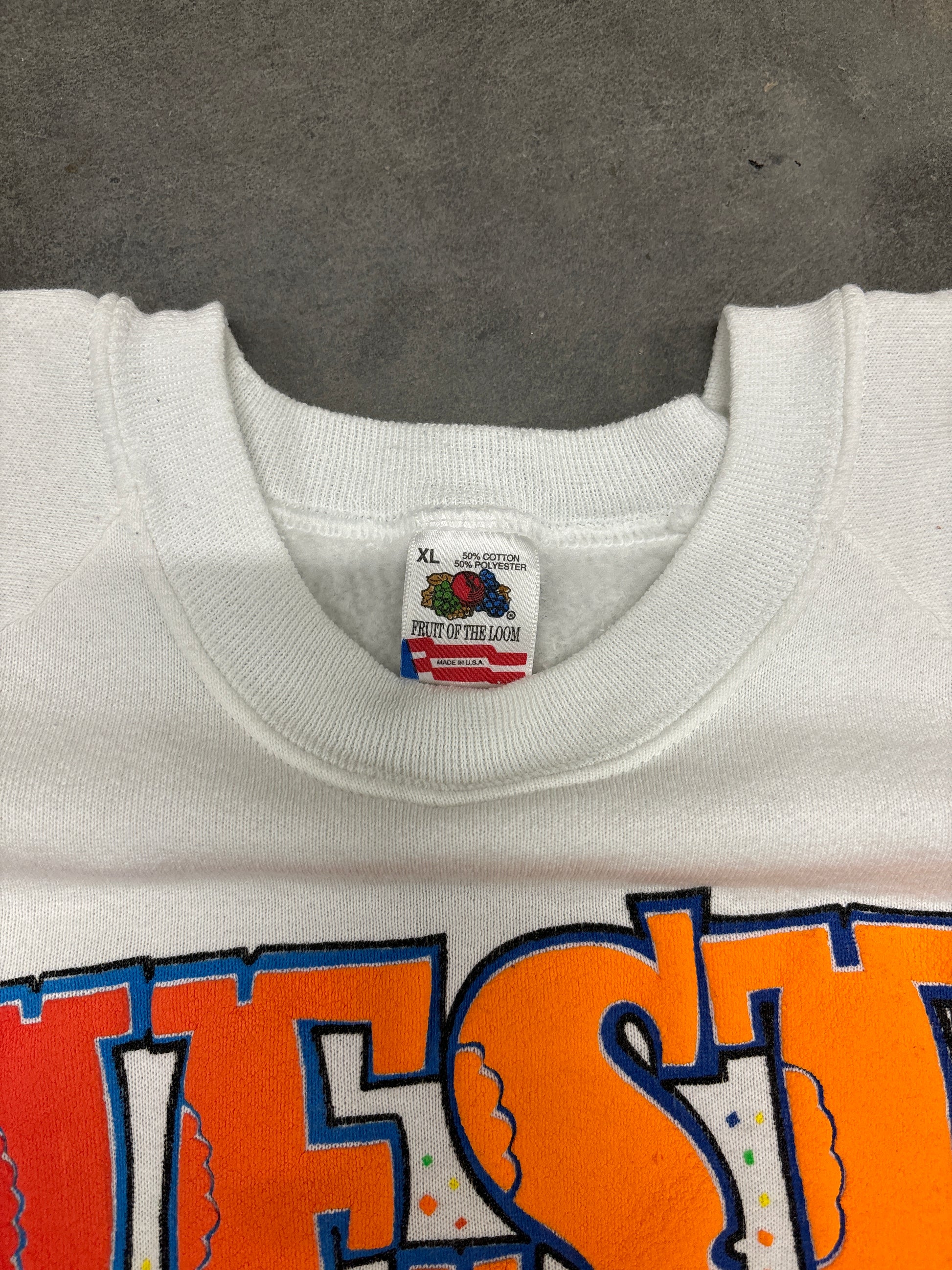 VINTAGE 1992 FIESTA BOWL TENNESSEE VS PENN STATE SWEATSHIRT - XL