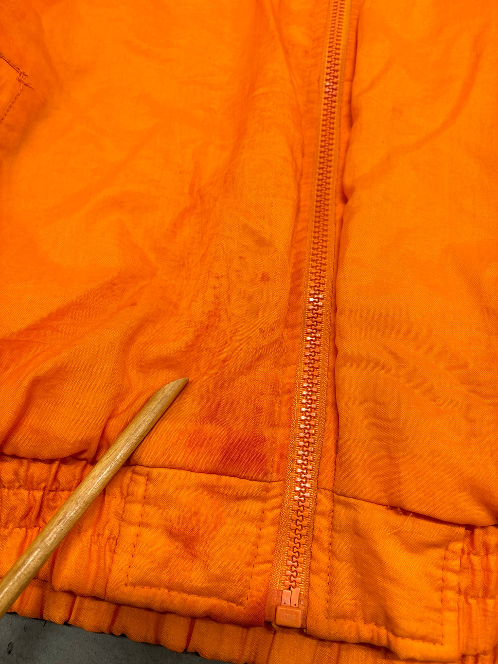*DISTRESSED* VINTAGE PRO PLAYER REVERSIBLE PUFFER JACKET - XL