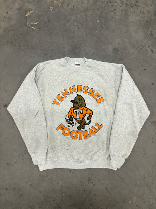 *DISTRESSED* VINTAGE SMOKE BAD TO THE BONE SWEATSHIRT - L
