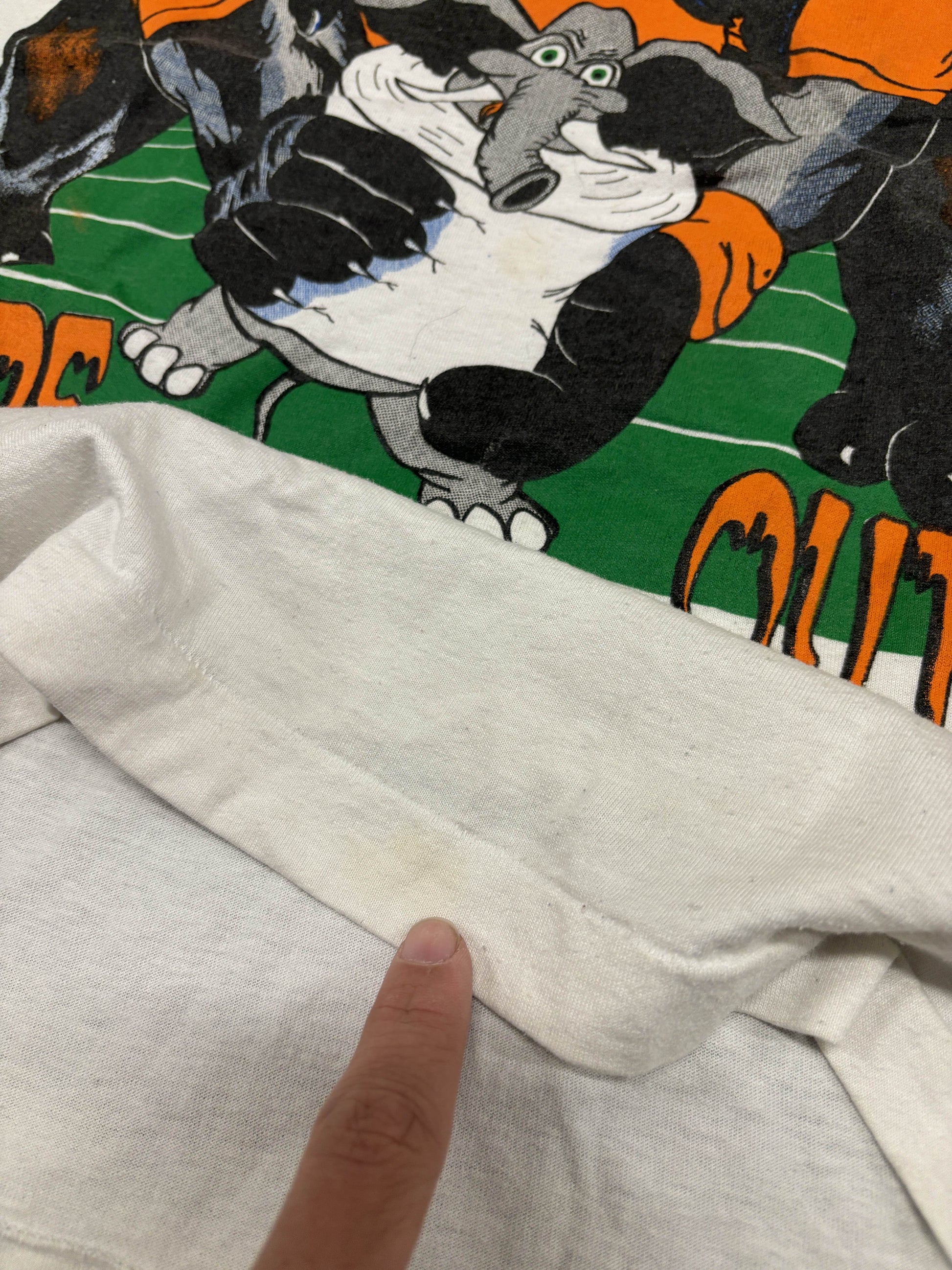 VINTAGE ANGRY SMOKEY BAMA SHIRT - L