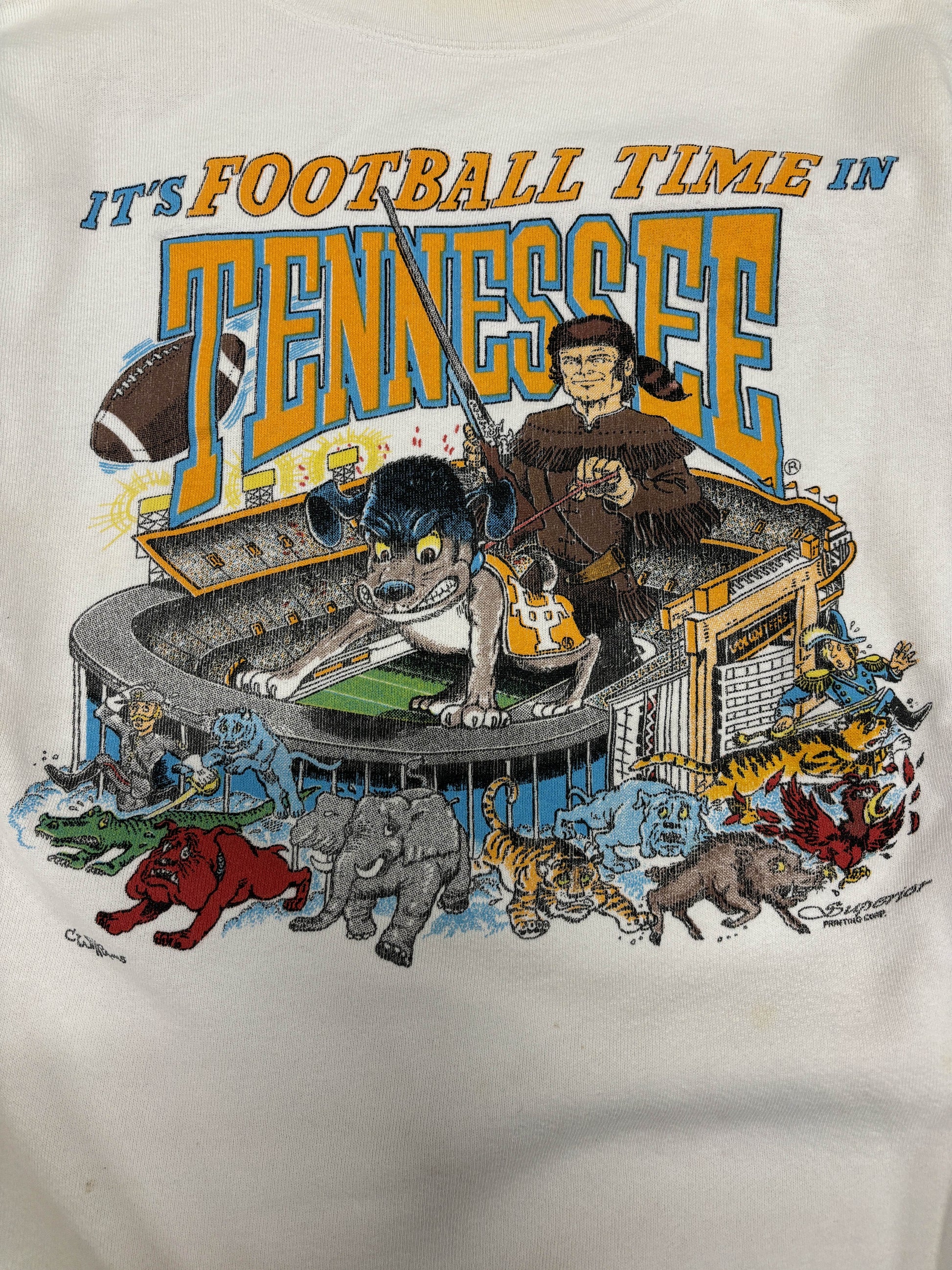 VINTAGE TENNESSEE FOOTBALL TIME SWEATSHIRT - XL