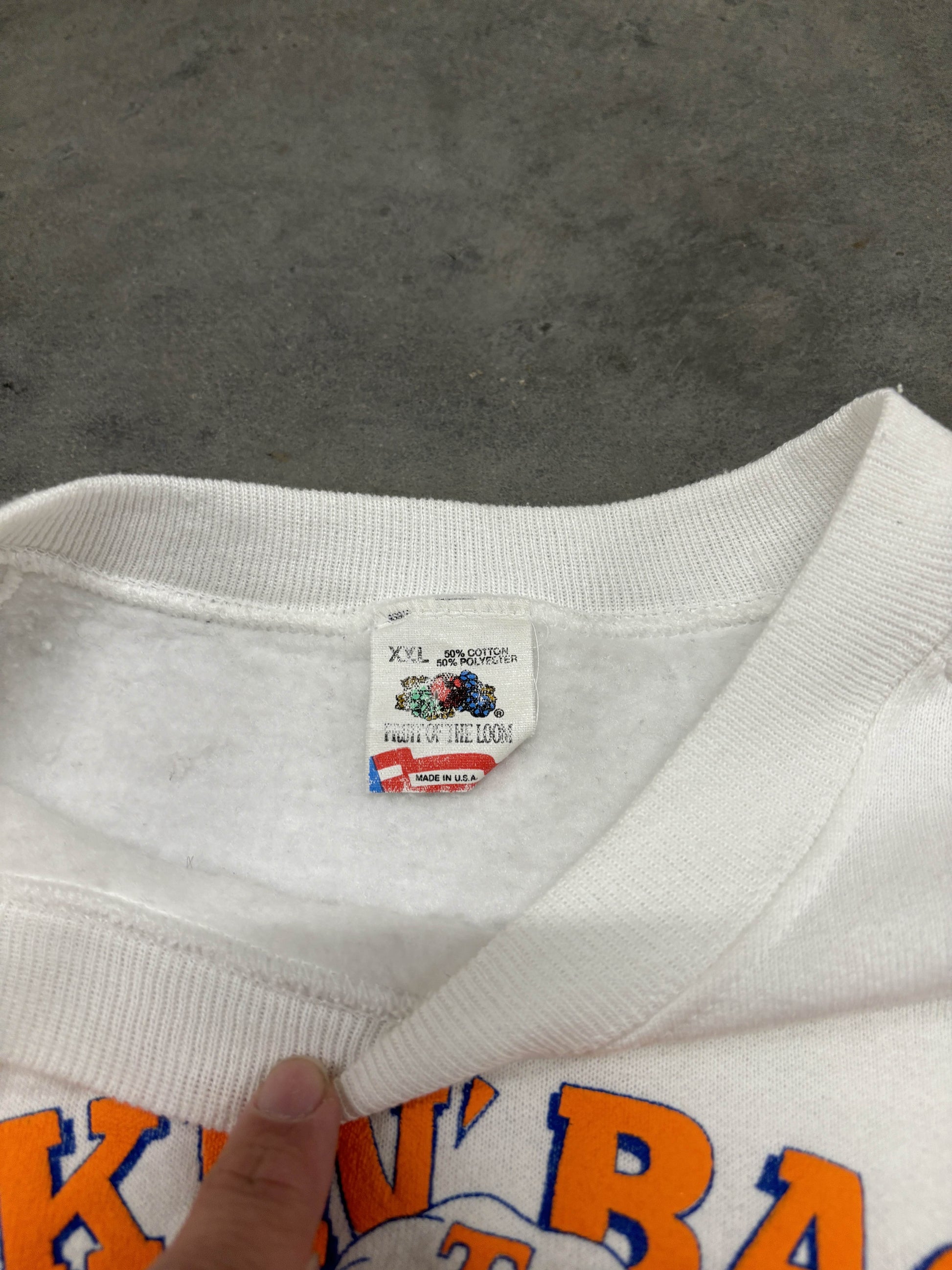 VINTAGE TENNESSEE VS ARKANSAS SWEATSHIRT - XL