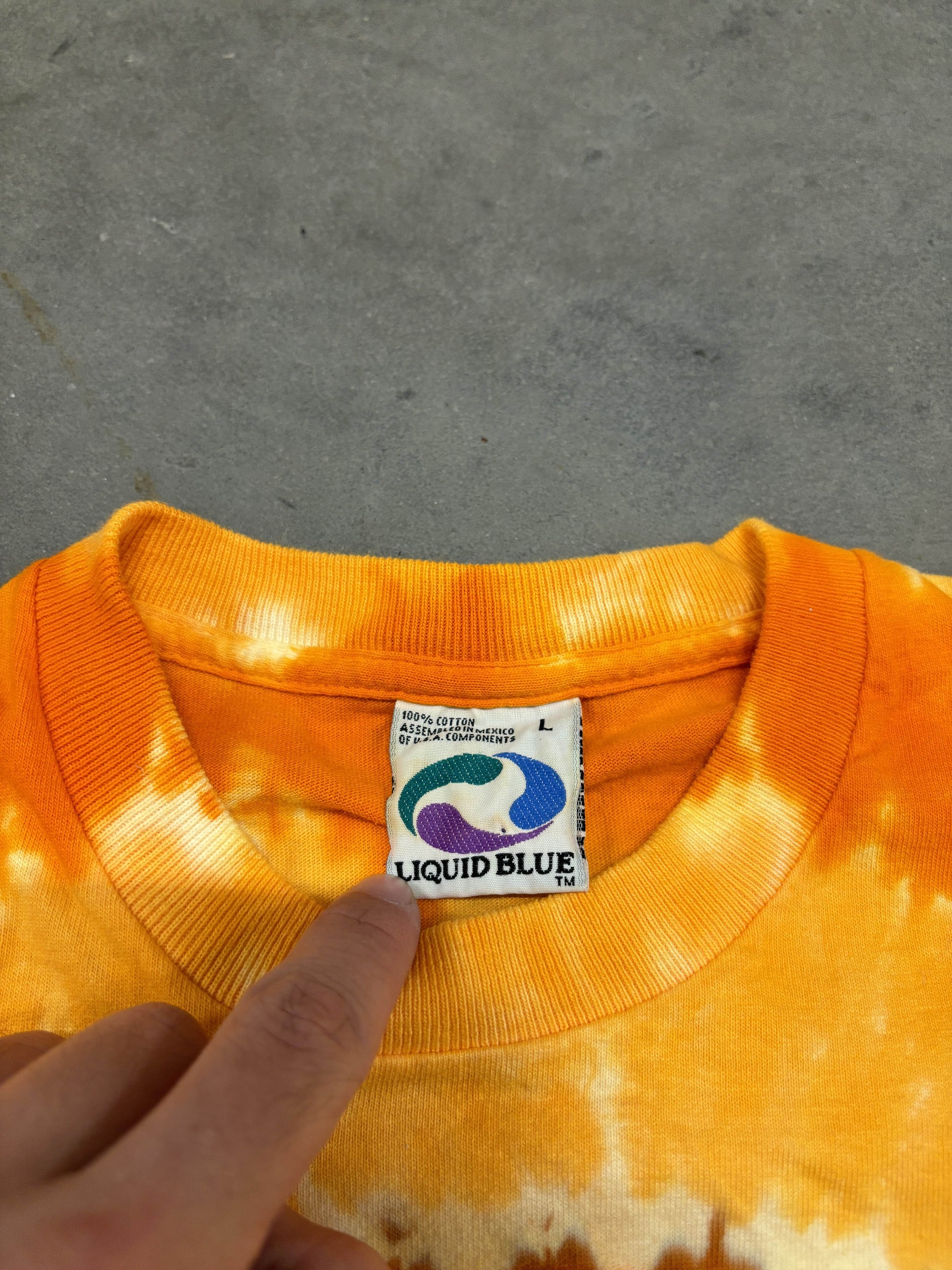 VINTAGE TENNESSEE BASKETBALL TIE DYE SHIRT - XL