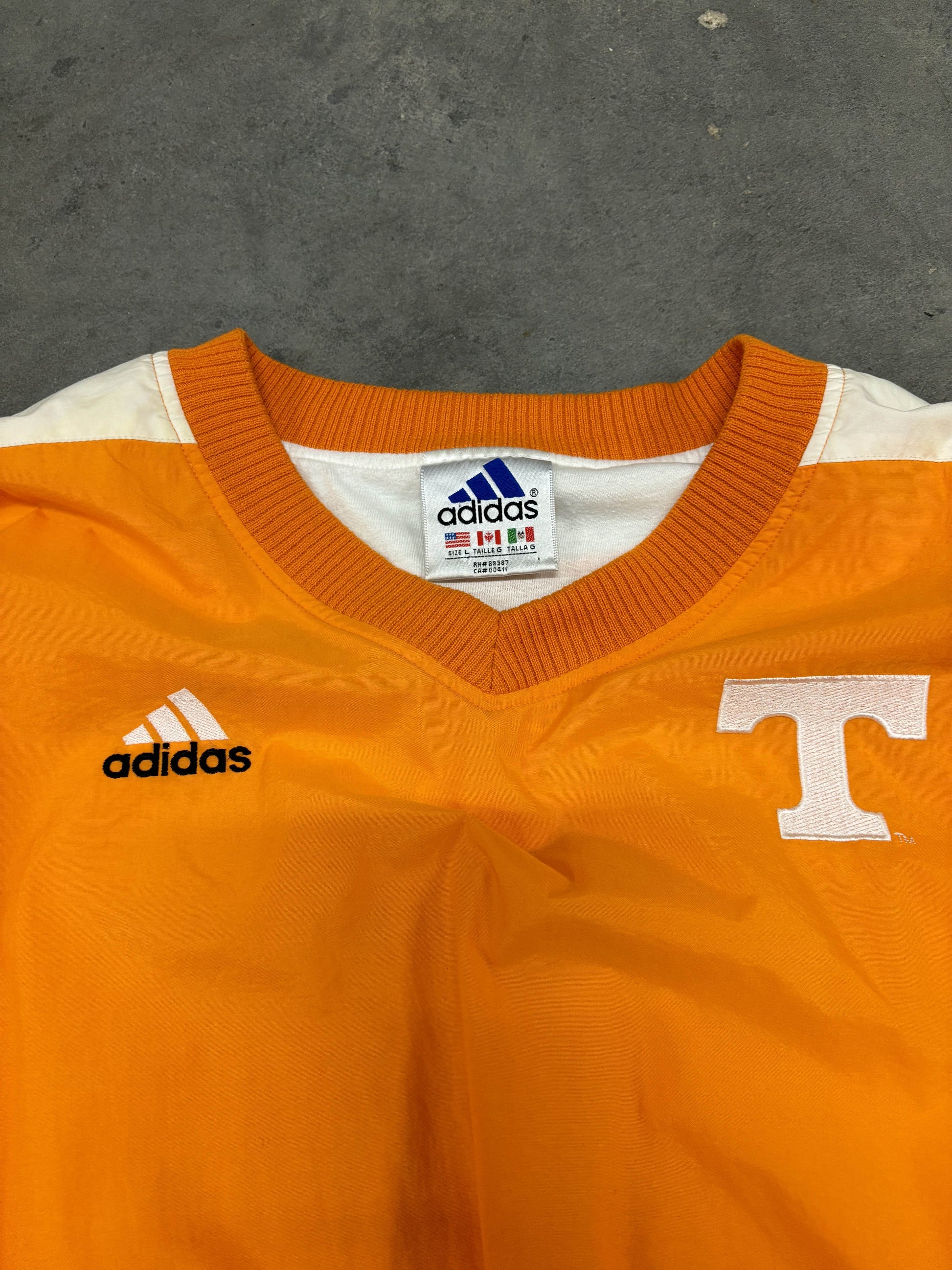 VINTAGE ADIDAS TENNESSEE WINDBREAKER - XL