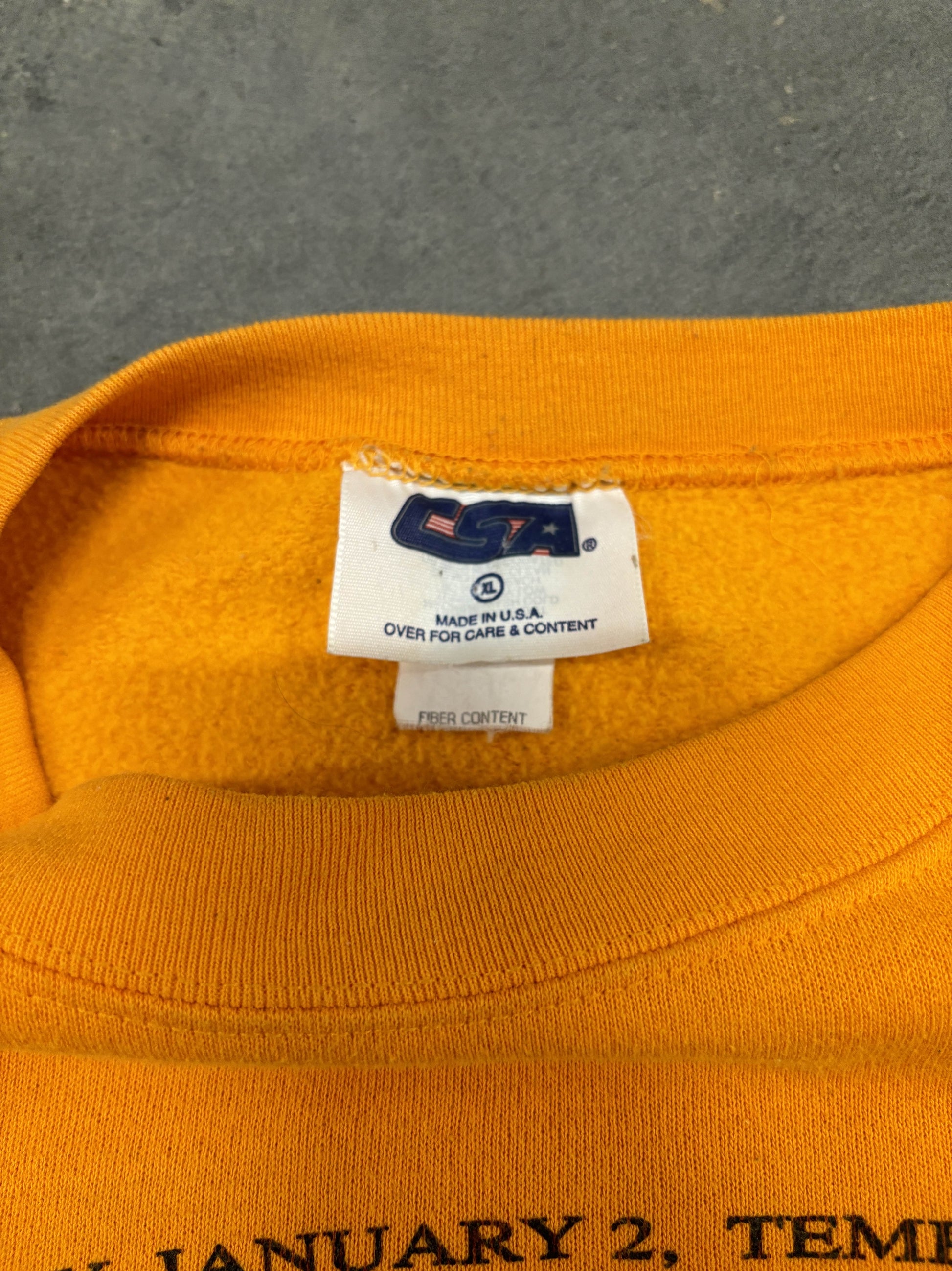 VINTAGE TENNESSEE 2000 FIESTA BOWL SWEATSHIRT - XL